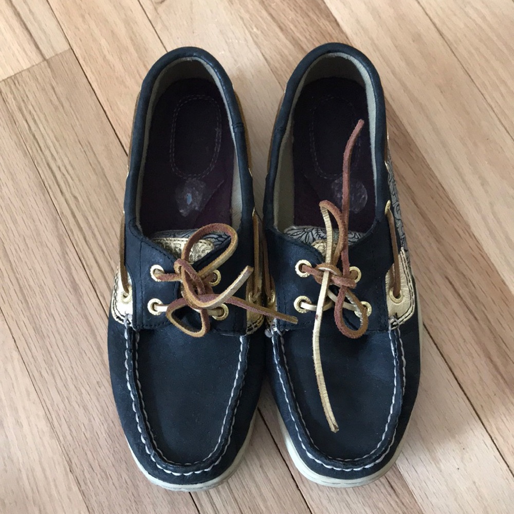 Sperry Navy Boat Shoes